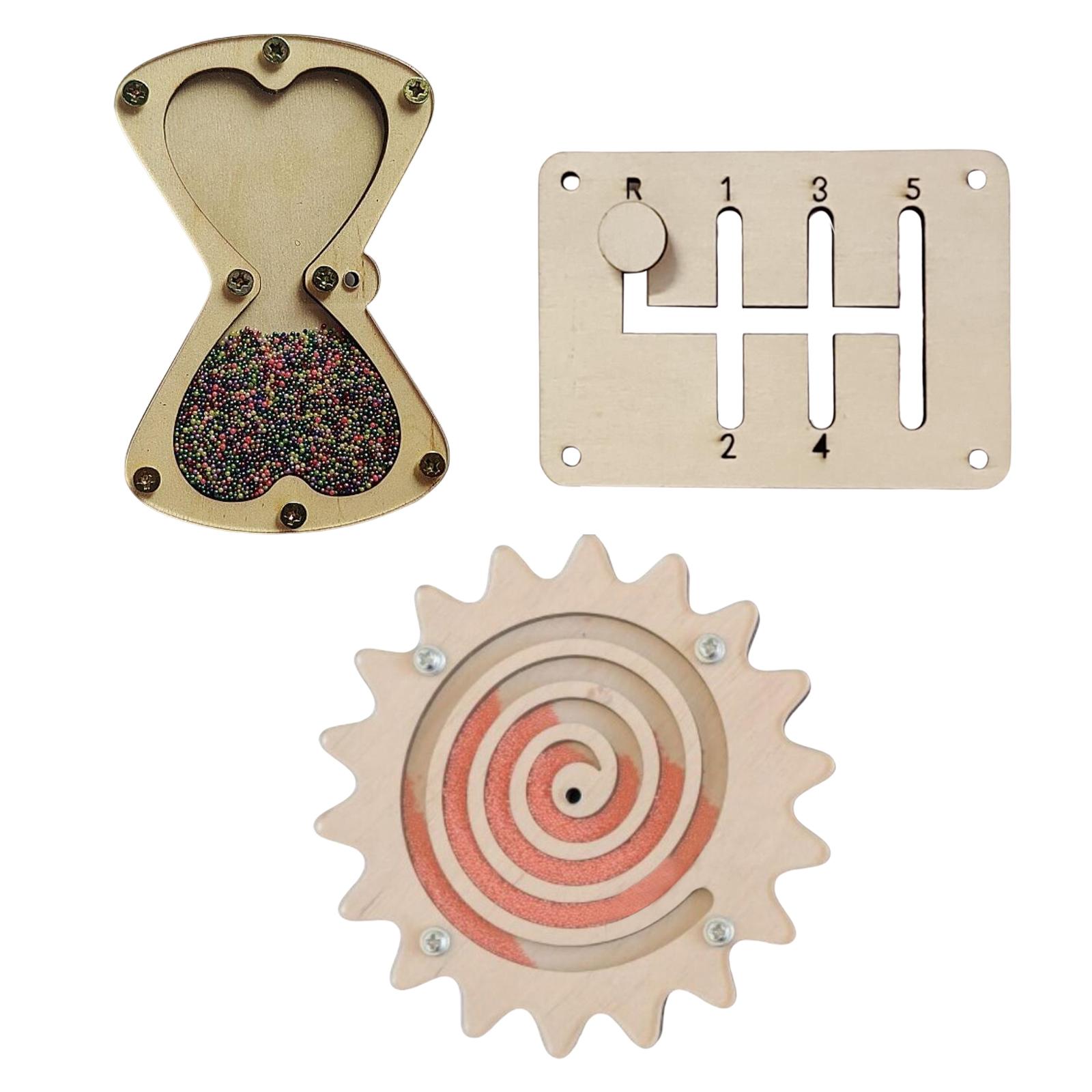 Accessori per pannello sensori - Montessori Wooden Busy Board Toddler recensione e prezzo