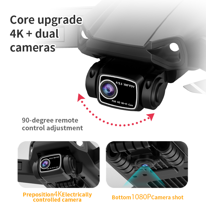 Drone GPS L900 PLUS con Teleca - Fpv Brushless Rc Drone 4K recensione e prezzo