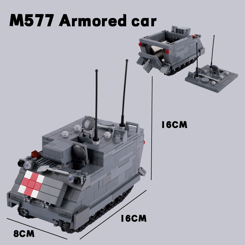 Moderno Militare Panzer Carro  - Lego Compatible Military Tank recensione e prezzo